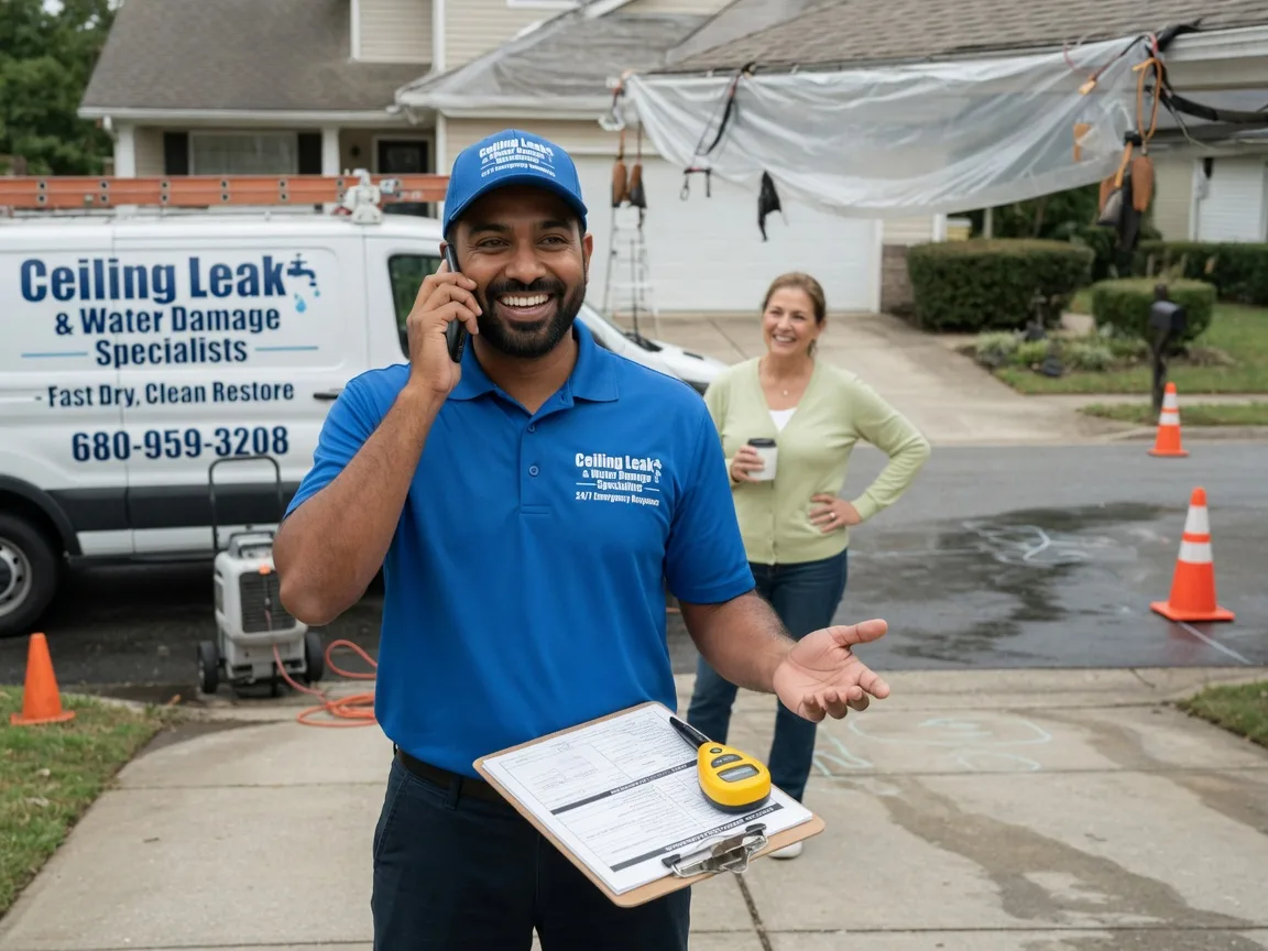 Ceiling Leak Cleanup Eleroy, IL FAQs